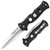 Cold Steel 10AB Counter Point Boot Knife 4.00" AUS10A Spear Point Plain Edge Blade, Black Griv-Ex™ Handle