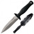 Cold Steel 10BCTL Counter TAC Boot Knife 5.00" AUS8A Spear Point Plain Edge Blade, Black Kray-Ex™ Handle