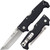 Cold Steel 62K1A SR1 Lite Folding Knife 4.00" 8Cr14MoV Tanto Plain Edge Blade, Black Griv-Ex™ Handle
