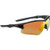 Howard Leight  Uvex Acadia Shooter's Safety Glasses, Clear - Black