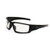 Howard Leight  Uvex Hypershock Shooter's Safety Glasses, Clear - Black