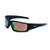 Howard Leight  Uvex Hypershock Shooter's Safety Glasses, Clear - Black