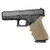 Hogue HandALL Beavertail Grip Sleeve for Glock 17 18 19X 20 21 22 24 31 34 35 40 41 45 47 Gen 1-2 & 5