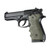 Hogue Overmolded Rubber Grip with Finger Grooves for Beretta 92/96 Series Hogue Overmolded Rubber Grip with Finger Grooves for Beretta 92/96 Series