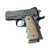 Hogue Overmolded Rubber Grip with Finger Grooves for 1911 Officers Hogue Overmolded Rubber Grip with Finger Grooves for 1911 Officers