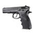 Hogue 75000 Rubber Wraparound Grip with Finger Grooves, Black