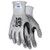 MCR Safety 9672RE Cut Pro® 13 Gauge Dyneema® Diamond Technology Shell, Gray Polyurethane Coated Palm & Fingertips, Reinforced Thumb Crotch & Forefinger, Cut Resistant Work Gloves Treated w/ ActiFresh®