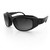 Bobster BSSA001AC Sport & Street Convertible Sunglasses w/ Matte Black Frame w/ 3 Interchangeable Lenses (Amber, Clear, Smoke)