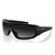 Bobster EENF101 Enforcer Sunglasses w/ Matte Black Frame & 3 Interchangeable Lenses (Amber, Clera, Smoke)