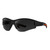 Bobster BSWF001 Swift Sunglass w/ Black Matte Frame & 3 Interchangeable Lenses (Smoke, Yellow, Clear)