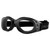 Bobster BCRU001 Cruiser 3 Goggles w/ Matte Black Frame & 4 Interchangeable Lenses (Smoke, Clear, Amber, Smoke Blue Revo Mirror)