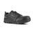 Reebok RB4016 Men's Sublite Work Athletic Shoes with Steel Toe, Black w/ Gray Trim