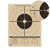 Rite in the Rain All-Weather 25m Multipurpose Zeroing Targets (8.5" x 11"), Tan