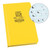 Rite in the Rain 540F All-Weather Geological Hard Cover Field Book (4.75" x 7.5" ), Yellow