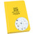 Rite in the Rain 350F All-Weather Hard Cover Book (4.75" x 7.5") Field Pattern, Yellow