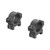Leupold 175116 BackCountry Cross-Slot 1" Low Rings, Matte Black