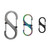 Nite Ize S-Biner® SlideLock® Stainless Steel