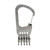 Nite Ize KCK-11-R3 SlideLock® KeyRack™ Stainless Steel