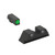 Meprolight HYPER-BRIGHT™ Extremely Bright Tritium Night Sights for Taurus G3C w/ OEM Steel Sights