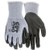 MCR Safety Cut Pro® 13 Gauge HyperMax™ Gray Shell, Black Polyurethane Coated Palm & Fingertips, Cut, Abrasion & Puncture Resistant Work Gloves