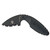 KA-BAR 1481 Original TDI Serrated Fixed Knife 5.625" Drop Point AUS 8A Stainless Steel Blade, Black Zytel Handle