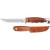 KA-BAR 1232 Hunter Fixed Knife 8.13" Hunter DIN 1.4116 Stainless Steel Blade, Brown Leather Handle