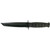 KA-BAR 1254 Short KA-BAR Tanto Fixed Knife 9.38" Tanto 1095 Cro-Van Blade, Black Kraton G Handle