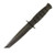 KA-BAR 1254 Short KA-BAR Tanto Fixed Knife 9.38" Tanto 1095 Cro-Van Blade, Black Kraton G Handle