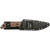 KA-BAR 7503 Jarosz Turok Fixed Knife 11.50" Clip Point 1095 Cro-Van Blade, Brown Ultramid Handle