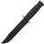 KA-BAR 1213 Full Size KA-BAR Straight Edge Fixed Knife 11.75" Clip Point 1095 Cro-Van Blade, Black Kraton G Handle
