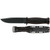 KA-BAR 2221 Mark I Fixed Knife 9.19" Clip Point 1095 Cro-Van Blade, Black Kraton G Handle