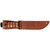 KA-BAR 9141 Vietnam U.S. Navy Veteran Fixed Knife 11.88" Clip Point 1095 Cro-Van Blade, Brown Leather Handle KA-BAR 9141 Vietnam U.S. Navy Veteran Fixed Knife 11.88" Clip Point 1095 Cro-Van Blade, Brown Leather Handle