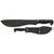 KA-BAR 1248 Cutlass Machete Fixed Knife 16.50" Cutlass SK5 Blade, Black TPR Handle