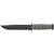 KA-BAR 5011 Full Size KA-BAR Straight Edge Fixed Knife 11.75" Clip Point 1095 Cro-Van Blade, Foliage Green Kraton G Handle
