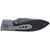 KA-BAR 3074 Warthog Tanto Folding Knife 7.57" Tanto 420 Stainless Steel Blade, Black G-10 Handle