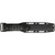 KA-BAR 1258 Short KA-BAR Straight Edge Fixed Knife 9.25" Clip Point 1095 Cro-Van Blade, Black Kraton G Handle, Plastic MOLLE Sheath