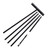 KleenBore S170 Universal Handgun/Rifle Rod Set for .22 - .45 Cal