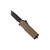 Tekto Knives A2 Badger Out-The-Front Automatic Knife 1.85" D2 Tanto Plain Edge Blade, 6061-T6 Aluminum Handle
