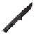 Tekto Knives F1 Alpha Folding Knife 3.10" D2 Straight Back Plain Edge Blade, Ambidextrous Pocket Clip