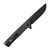 Tekto Knives F1 Alpha Folding Knife 3.10" D2 Straight Back Plain Edge Blade, Ambidextrous Pocket Clip