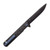 Tekto Knives F2 Bravo Folding Knife 3.30" D2 Drop Point Plain Edge Blade, Pocket Clip & Lanyard Hole