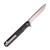 Tekto Knives F2 Bravo Folding Knife 3.30" D2 Drop Point Plain Edge Blade, Pocket Clip & Lanyard Hole