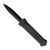Tekto Knives A4 Humvee Out-The-Front Automatic Knife 3.80" D2 Double-Edge Dagger Blade, 6061-T6 Aluminum Handle