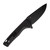 Tekto Knives F3 Charlie Folding Knife 3.80" D2 Drop Point Plain Edge Blade, Pocket Clip & Lanyard Hole