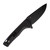 Tekto Knives F3 Charlie Folding Knife 3.80" D2 Drop Point Plain Edge Blade, Pocket Clip & Lanyard Hole