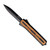 Tekto Knives A7 Zastava Out-The-Front Automatic Knife 3.60" S35VN Plain Edge Blade, 6061-T6 Aluminum/Wood Handle