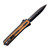 Tekto Knives A7 Zastava Out-The-Front Automatic Knife 3.60" S35VN Plain Edge Blade, 6061-T6 Aluminum/Wood Handle