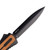 Tekto Knives A7 Zastava Out-The-Front Automatic Knife 3.60" S35VN Plain Edge Blade, 6061-T6 Aluminum/Wood Handle