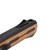 Tekto Knives A7 Zastava Out-The-Front Automatic Knife 3.60" S35VN Plain Edge Blade, 6061-T6 Aluminum/Wood Handle