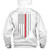 Thin Red Line Men's Honor & Respect Flag Hoodie